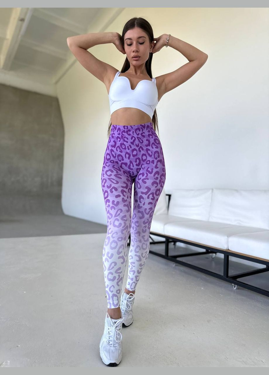 Лосины Женские Бесшовные без push-up No Brand (300374786)