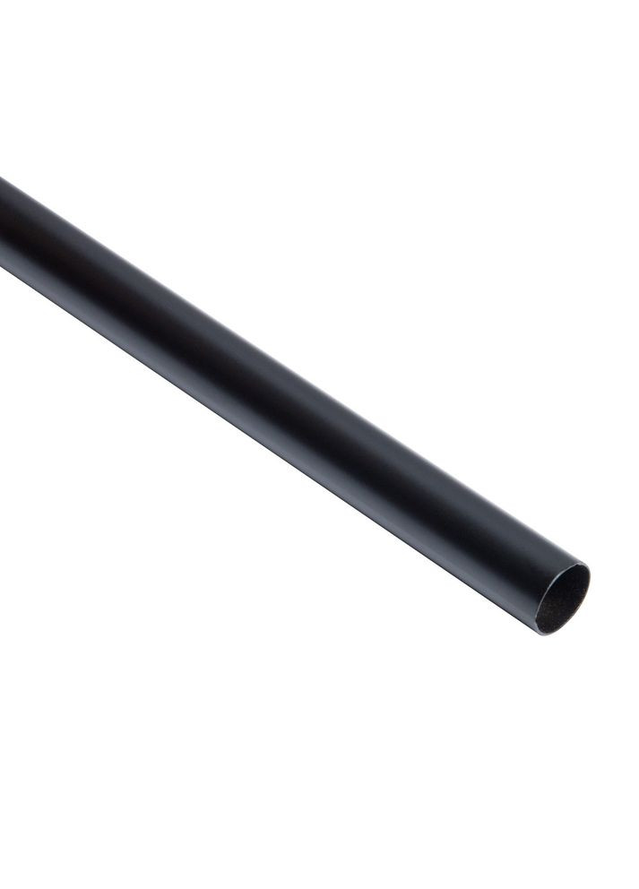 Труба штанга 240 см для карниза диаметром 19 мм черная IDEIA (275870958)