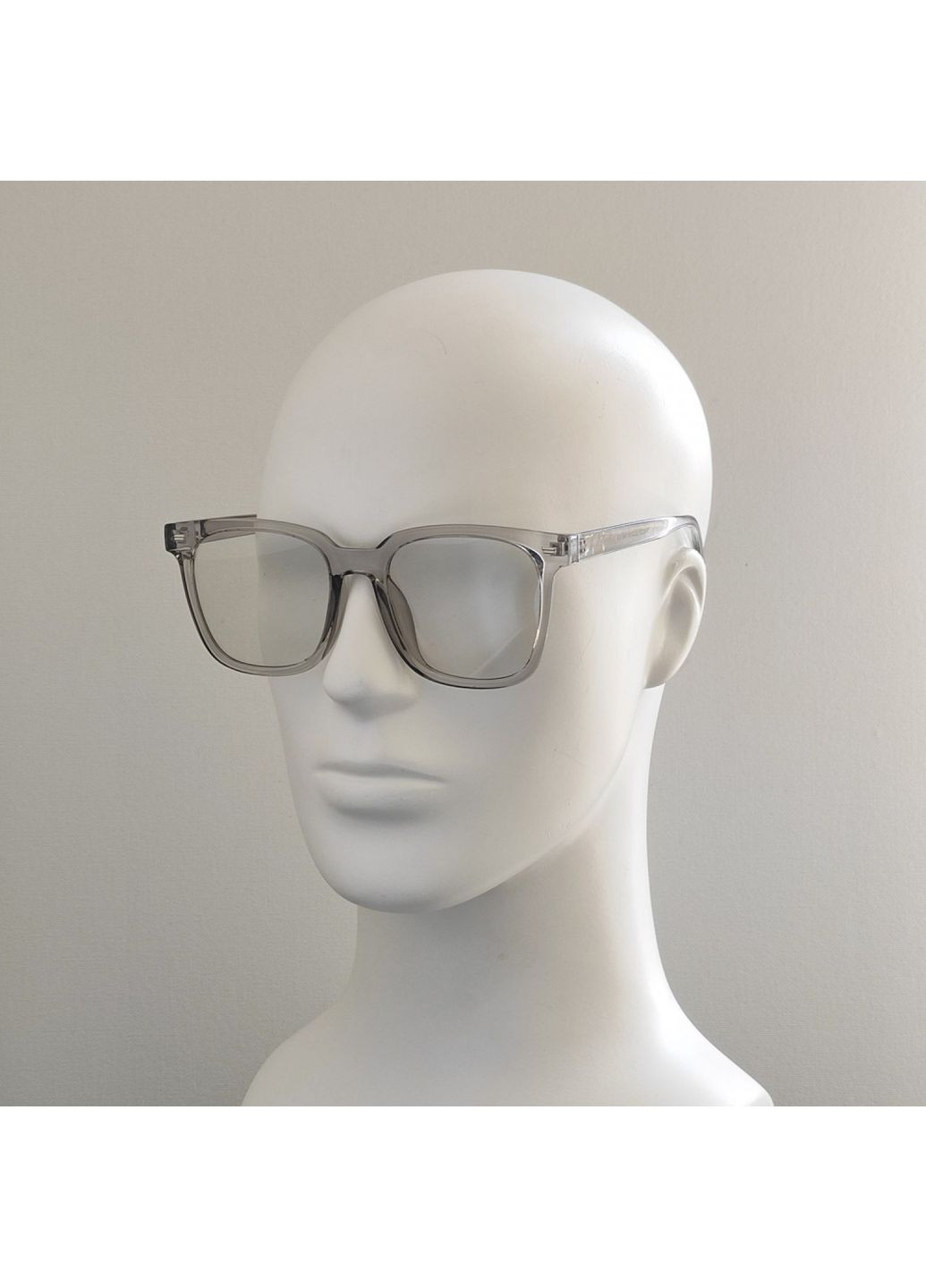 Компьютерные очки Blue Blocker оправа Пластик TR 803P NN Фотохром (Хамелеон) Серый Прозрачный Emotions 12871-10 (363131935)