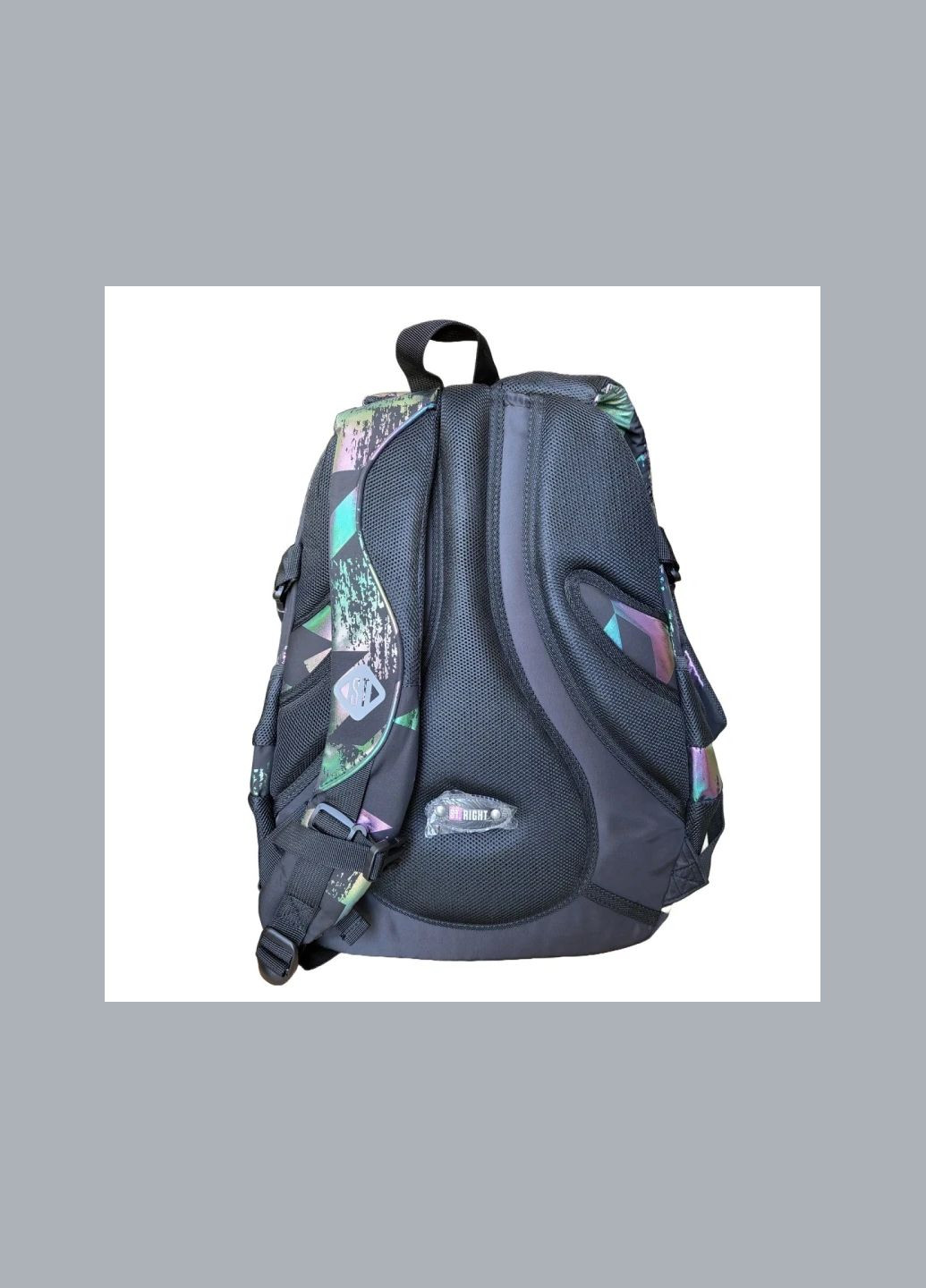 Рюкзак школьный для девочки BP-01 Holo Impression 665035 разноцветный ST.Right (301649862)