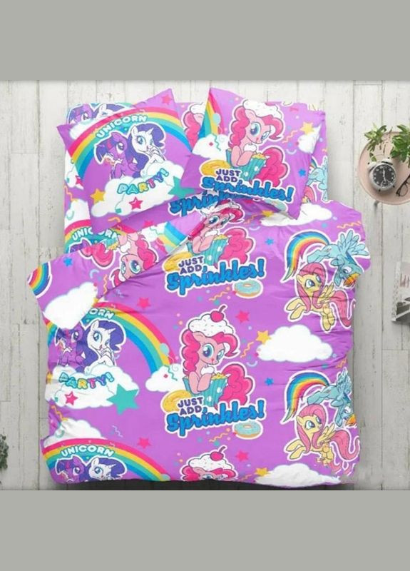 Постельное белье My Little Pony Бязь Подростковое MERISET (338625312)