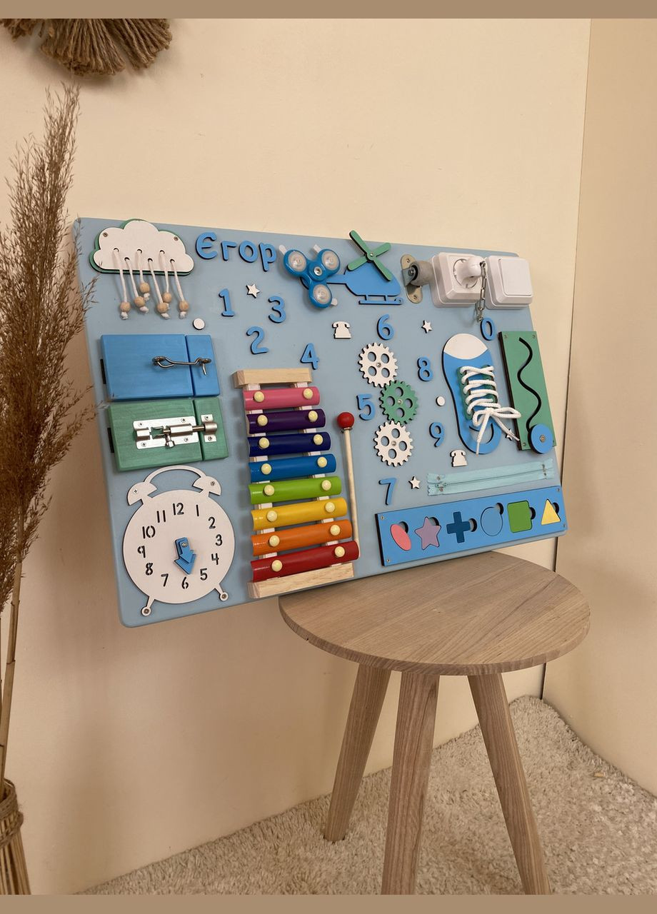 Универсальный бизиборд развивающая игрушка 40х60 см No Brand (355890503)