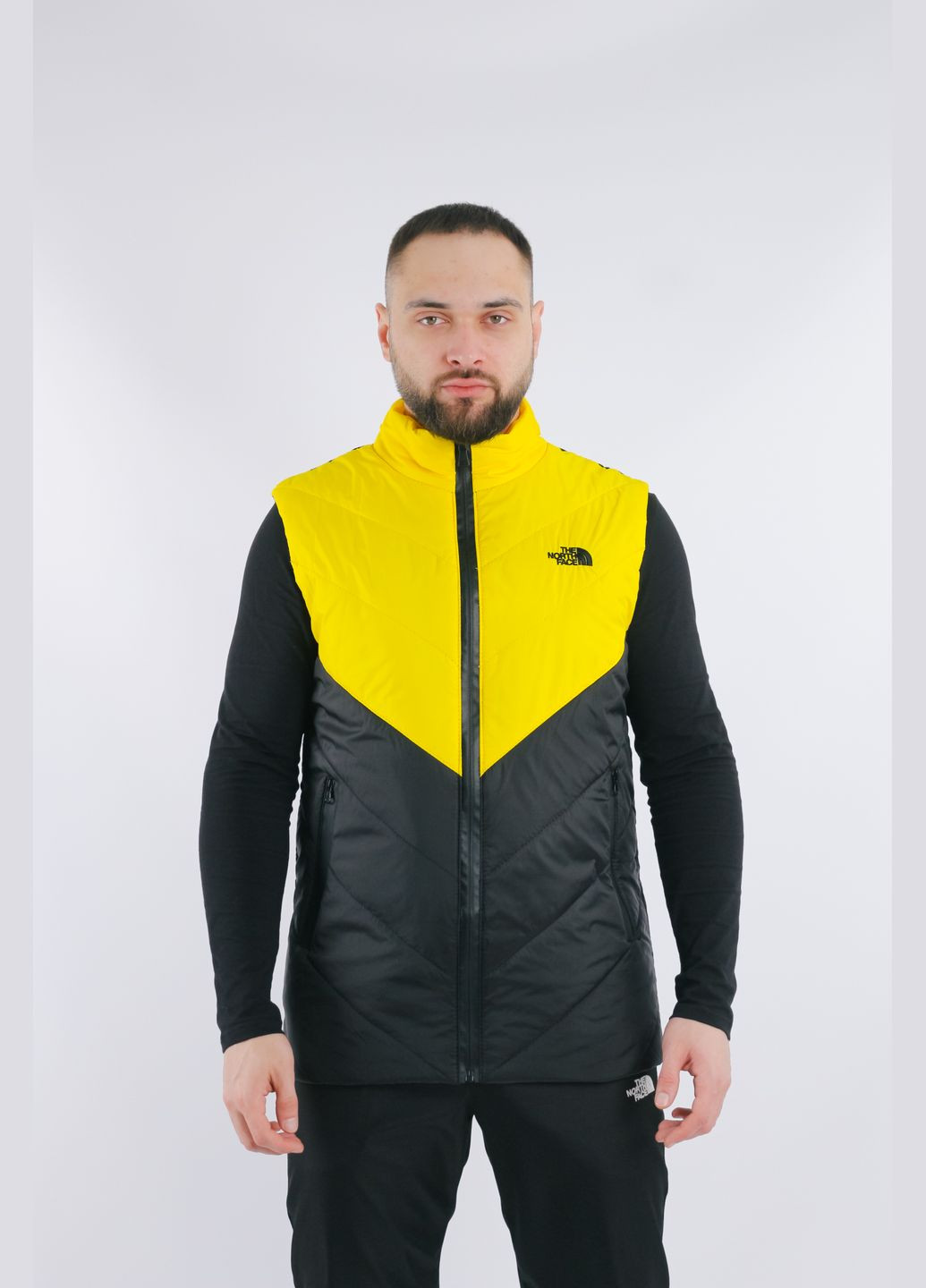 Жилетка мужская "Clip" желто-черная No Brand (359381257)
