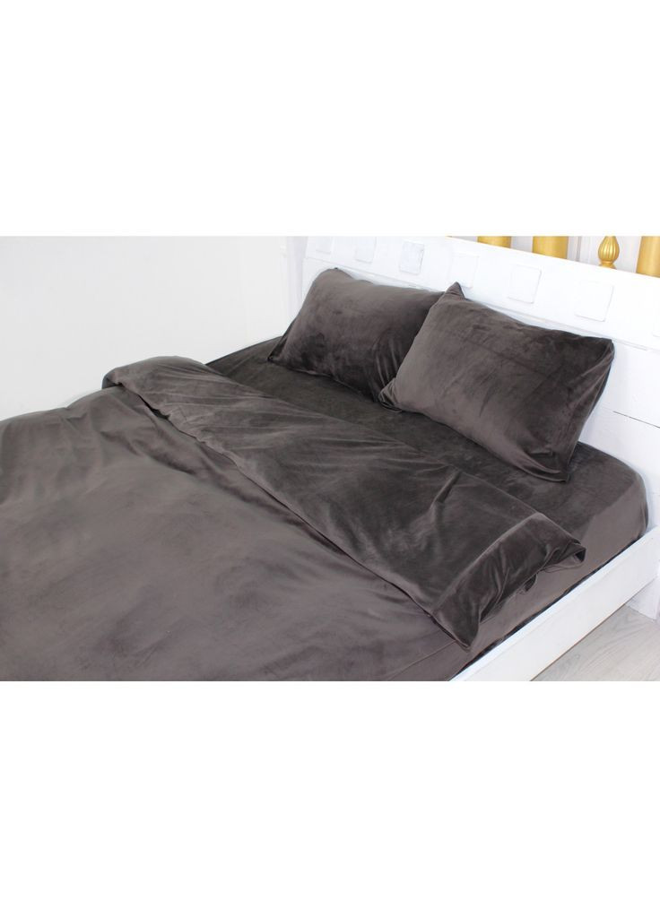 Постельное белье Велюр Winter Frost 28-0003 Brown Velvet (m220085) Mirson Велюр Winter Frost 28-0003 Brown Velvet Односпальн (366563862)