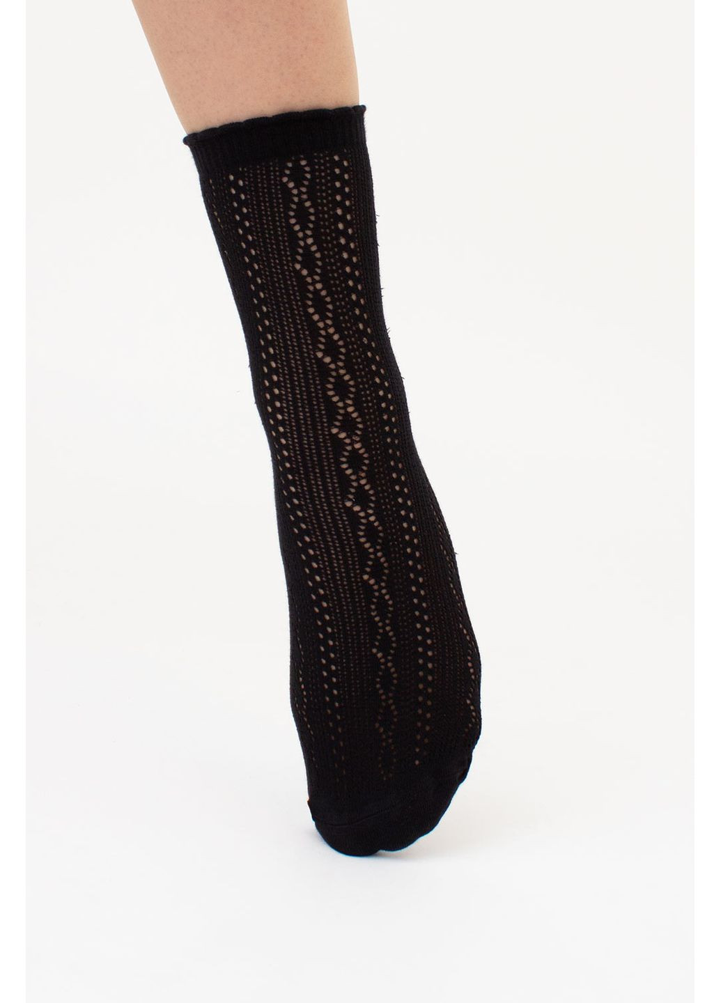 Чорні шкарпетки жіночі Giulia абстрактні (351853962)