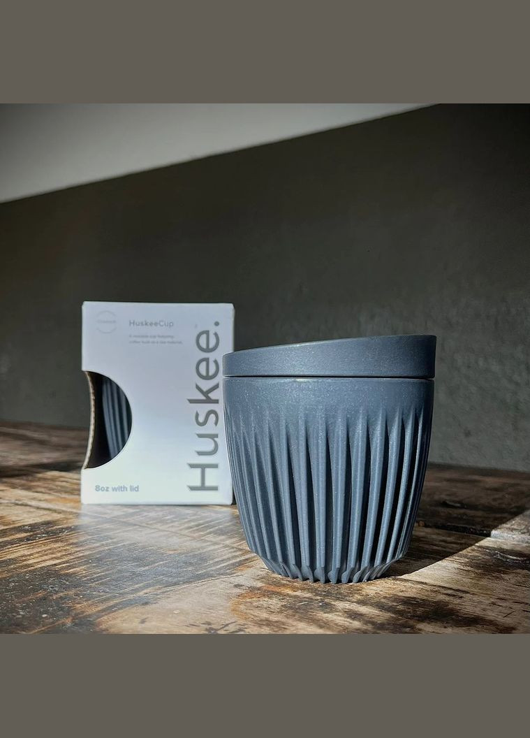 Термочашка Huskee 236 мл. HuskeeCup BPA free Чорна (R-15588-VS) No Brand (303349008)