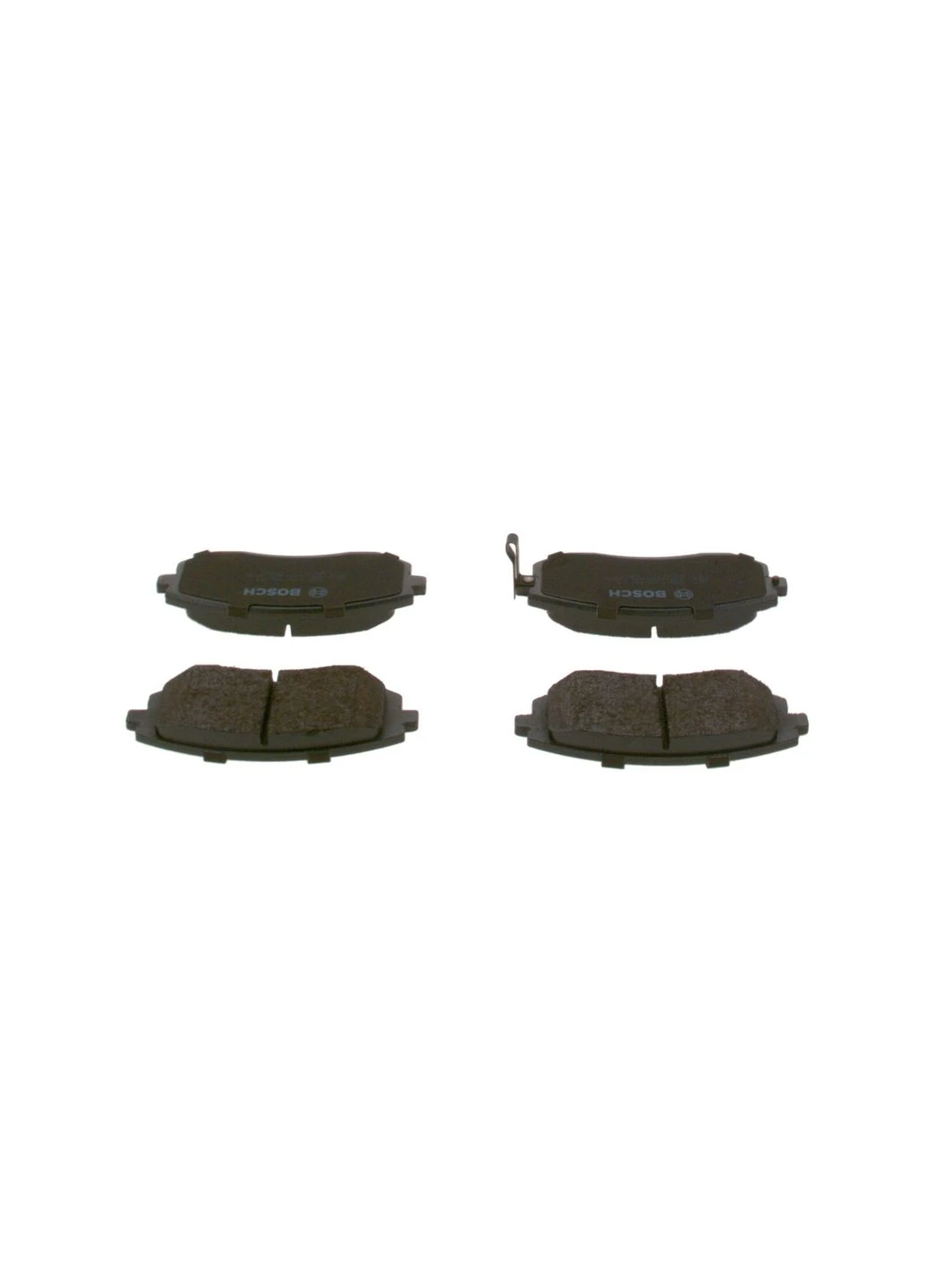 Колодки тормозные дисковые ПЕРЕДН SUBARU FORESTER (SG_) 2.0 2002.02-2012.12 BO 0986494315 Bosch (354336834)