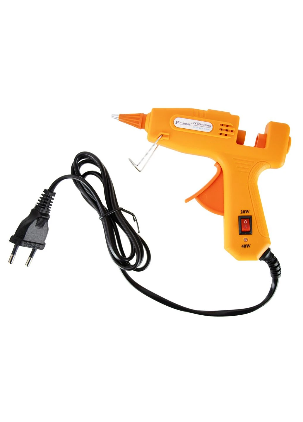 Клеевой пистолет RIAS YS-301-Q02 20W/40W под стержни 7мм Orange (3_06653) No Brand (395878090)