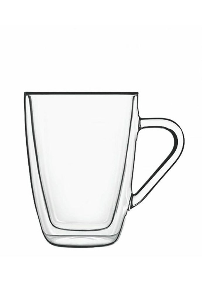 Кружка с двойными стенками Thermic Glass A-10356-G-4102-AA-01 220 мл Luigi Bormioli (324268455)