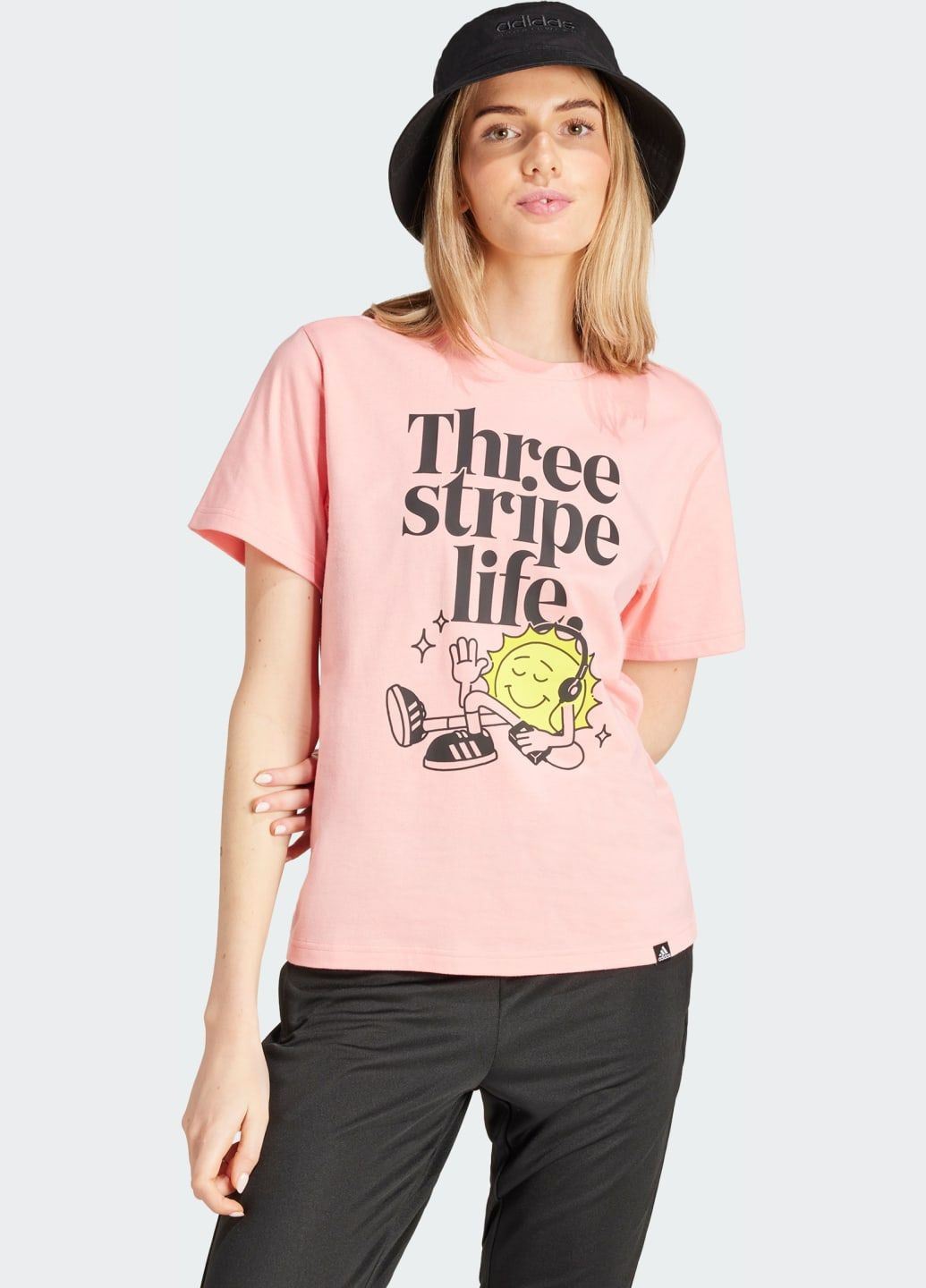 Футболка Positivity Graphic adidas - (350920121)