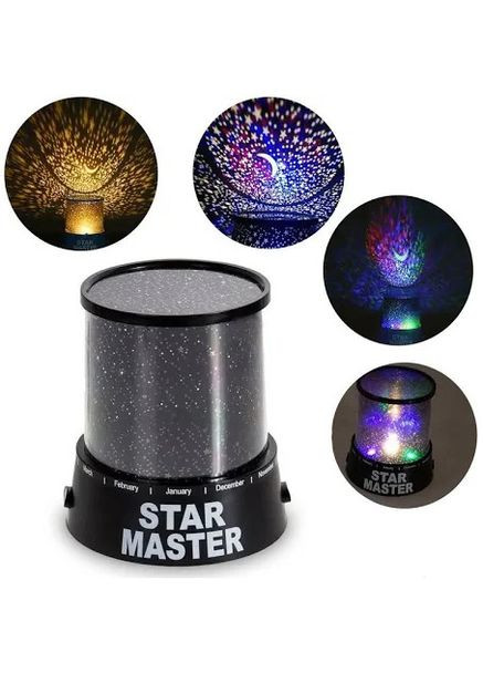 Ночник проектор детский звездное небо SmartUS Star Master Pink No Brand (282627362)