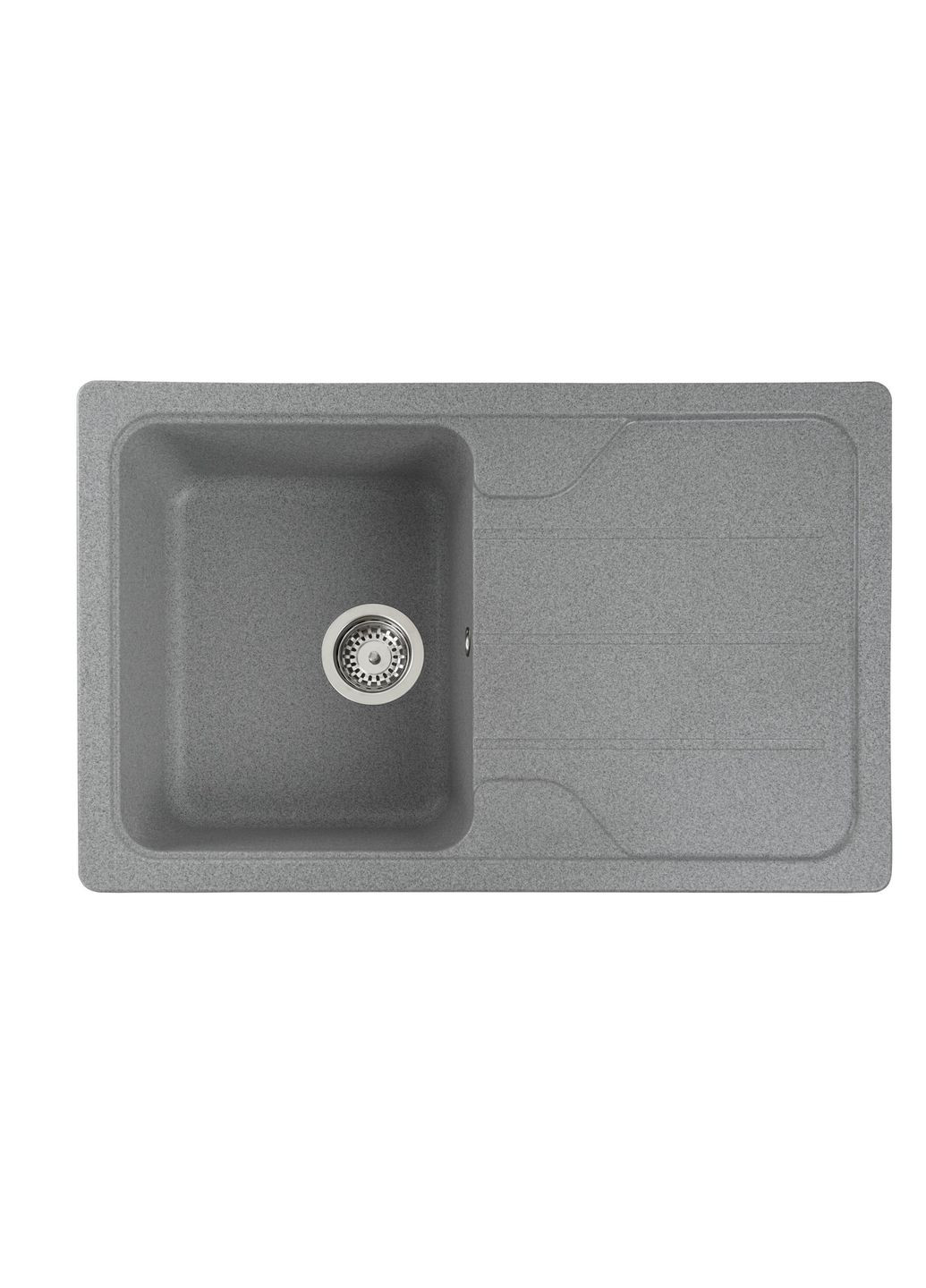 Гранітна мийка для кухні VERONA 7850 матова Сіра Valeso (357494594)