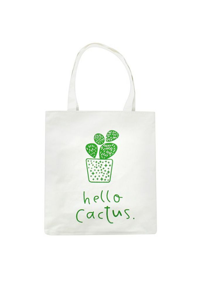 Екосумка шоппер тканинна BBG 12 15 18 Hello Cactus Bambi (364543743)