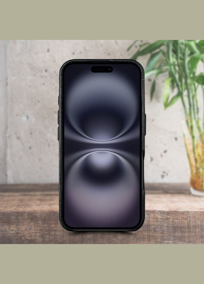 Кожаная накладка ExBacker Python Scales для Apple iPhone 16 Plus (78219) Stenk (336212029)