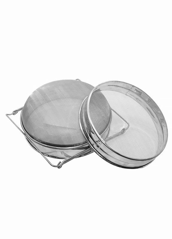 Фільтр для проціджування меду 0812 двосекційний опуклий рамка 6 шт. Lesko (352012806)