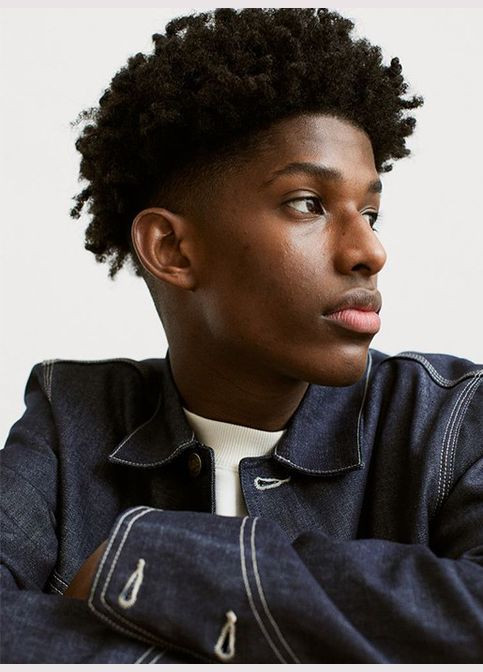 Темно-синя демісезонна джинсова куртка-сорочка H&M x Lee