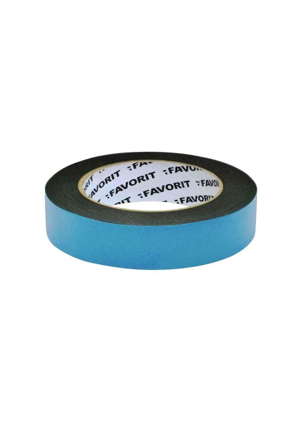 Стрічка двобічна піноподібна підсилена L=5м х 25мм 10467-1 ТМ Favorit (305203428)