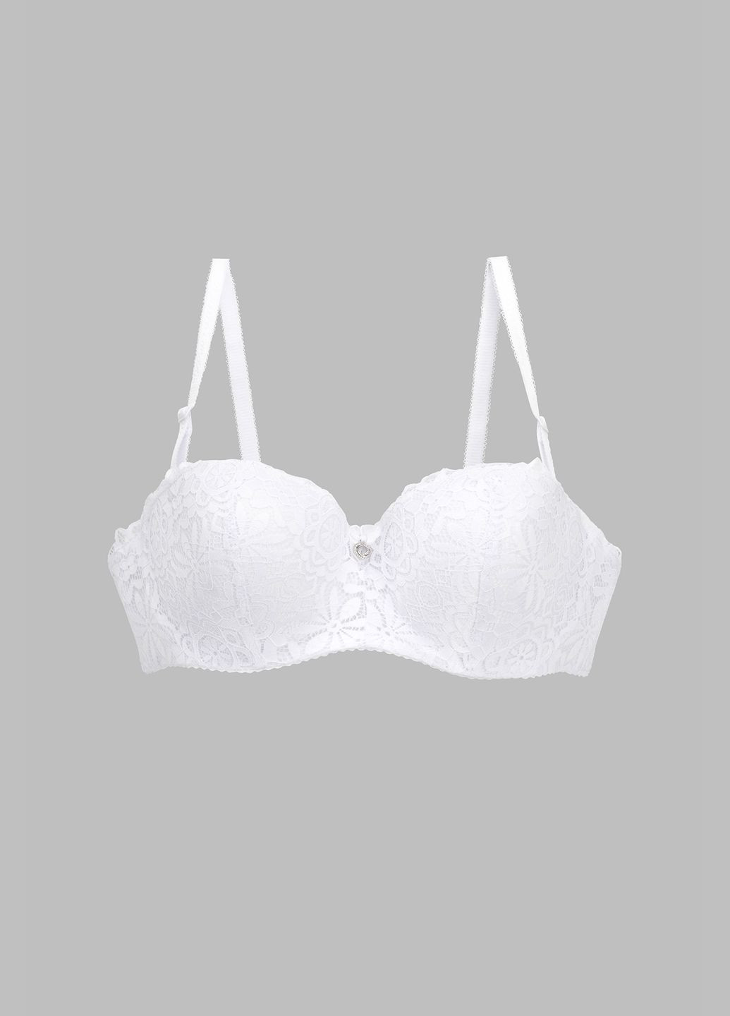 Белый бюстгальтер 5191 белый (2000990649287a) shop (2000990649287) Donafen нейлон, эластан