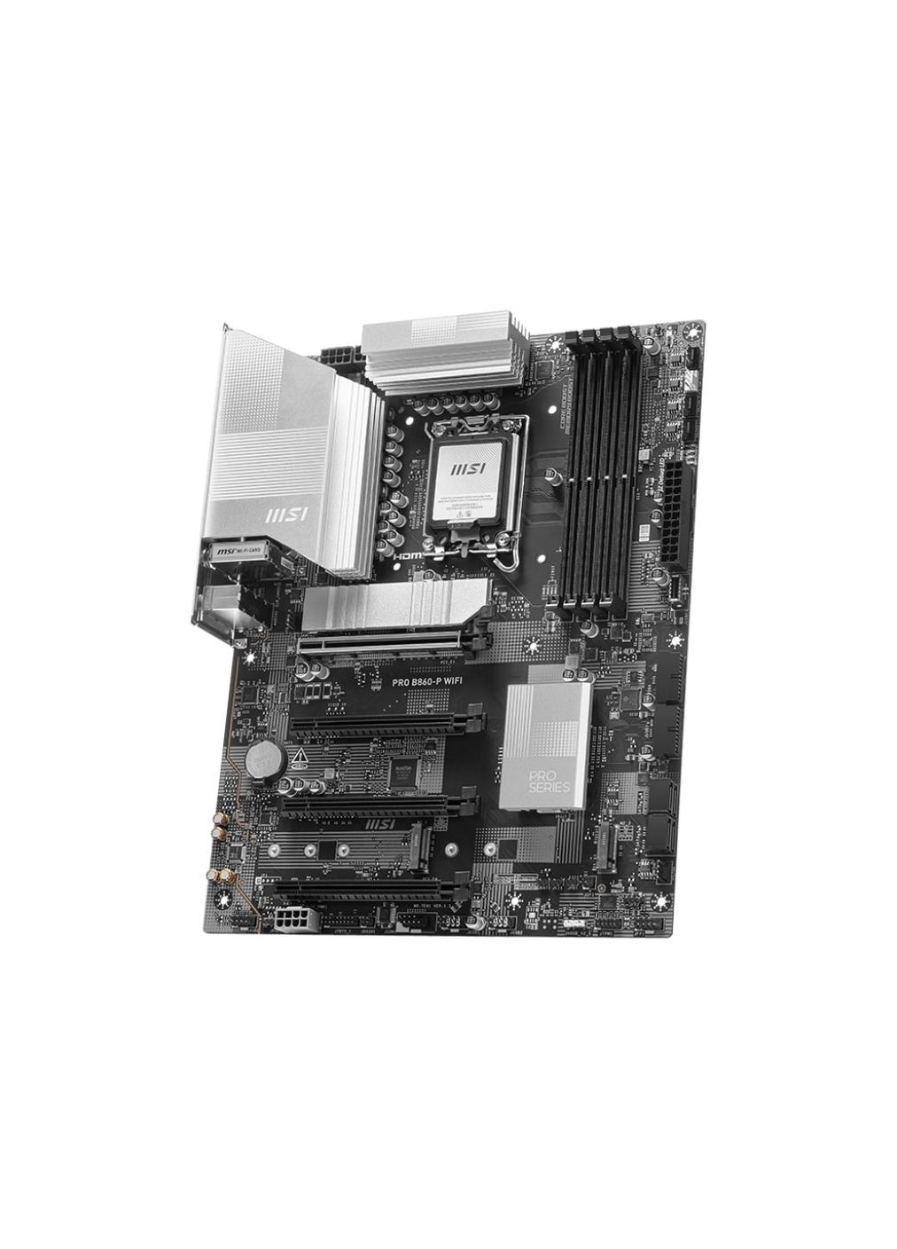 Материнская плата PRO B860-P WIFI s1851 B860 4xDDR5 M.2 HDMI DP WiFi BT ATX MSI (320827036)