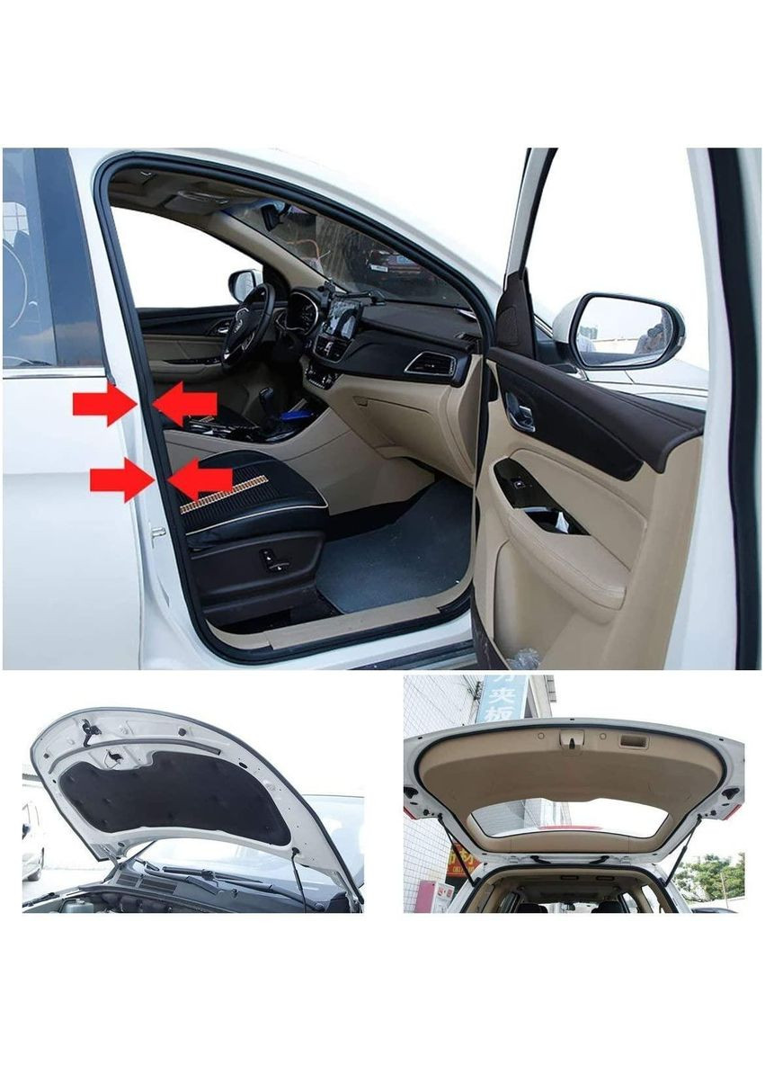 Универсальный уплотнитель для автомобильной двери type B (B – образная прокладка двери автомобиля) No Brand (362669670)