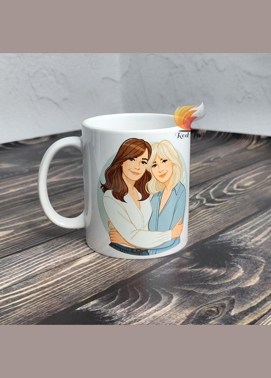 Чашка подарочная "Для моей дорогой подруги" 330 мл белая No Brand (328439325)