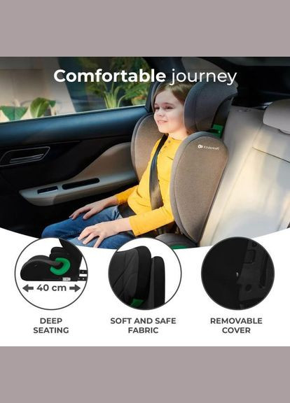 Автокрісло Junior Fix 2 i-Size Harbour Blue (KCJUFI20BLU0000) Kinderkraft (314978820)