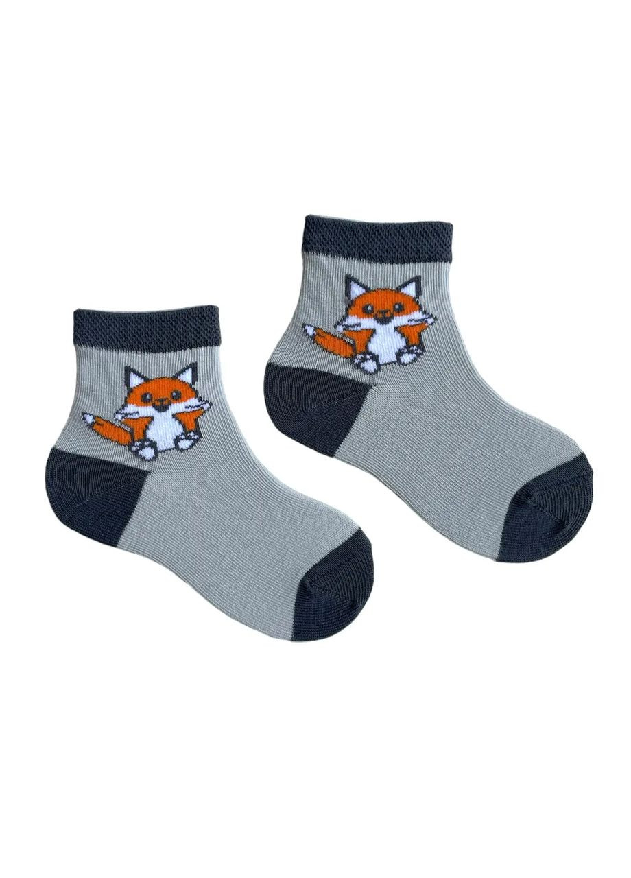 Шкарпетки дитячі "Лисичка" з індійської бавовни 413003 moi FAINI (315483602)
