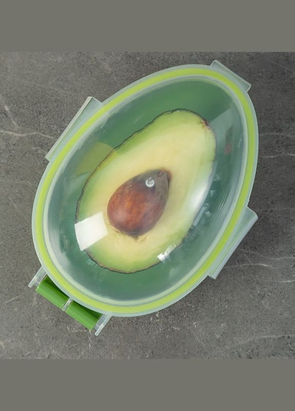 Контейнер для авокадо 14978 8х11х15.3 см зеленый No Brand (364498178)