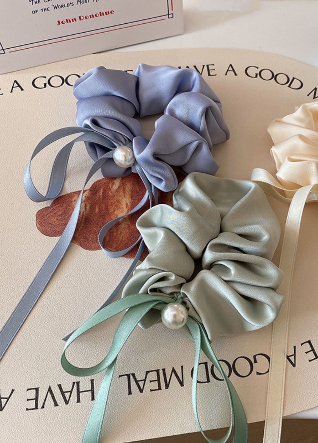 Жіноча резинка для волосся Nice Bow (1702-01) Macarena (317638308)