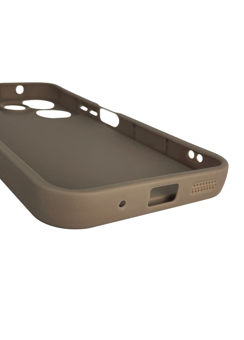 Чехол силиконовый Soft Touch с 3D принтом для Redmi 13 4G коричневый (Полная защита камеры) Xiaomi (371653192)