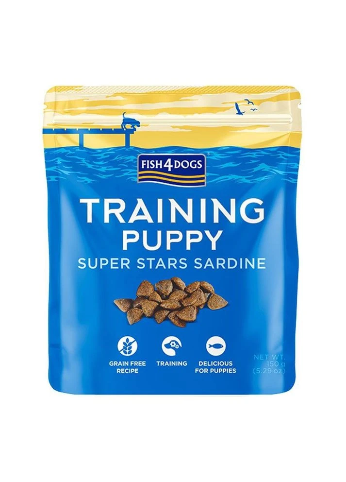 Натуральное лакомство для щенков 100% Печенье с Сардинами Training 150 г Fish4Dogs (383806426)