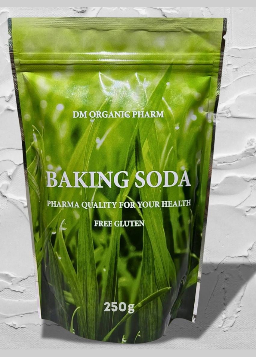 Сода харчова очищена Baking Soda (250 г) - Чехія (США). Без домішок. Для вживання всередину за Неумивакіним І.П. No Brand (346055203)
