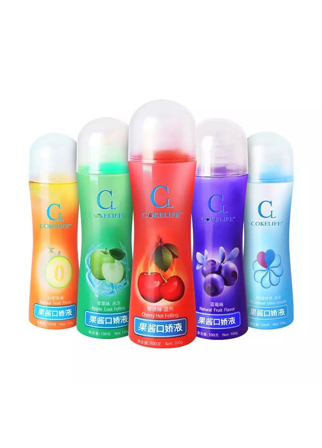 Интимная смазка для орального секса со вкусом вишни 100 мл. CokeLife (284279218)