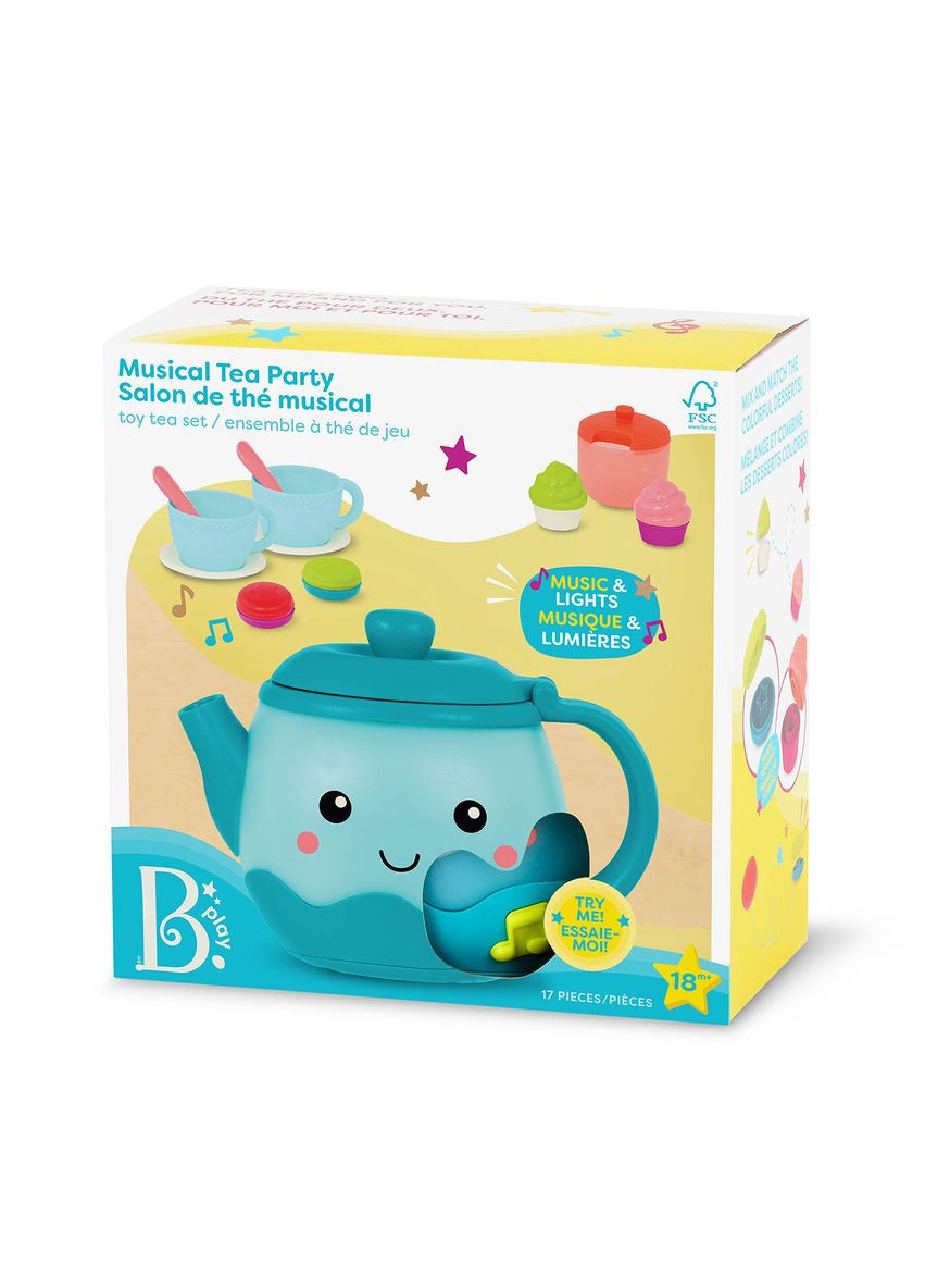 Ігровий набір Музичне чаювання зі світлом і звуком 17 предметів (BX4522Z) Battat (339782622)