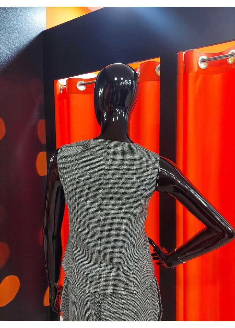 Серый женский жилет j.london женский классический на пуговицах костюмный под пиджак. J. London - всесезон