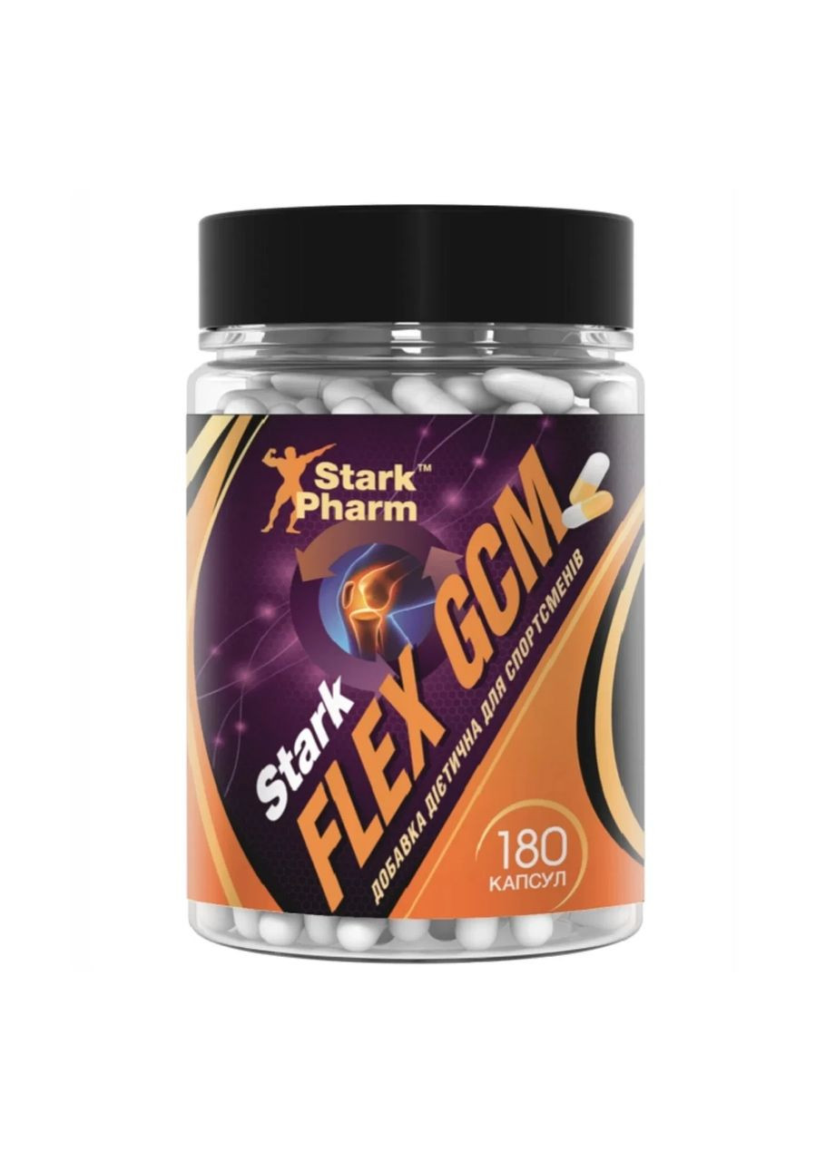 Добавка для суглобів з вітамінами та екстрактами Flex GCM, 180 таблеток Stark Pharm (361115653)