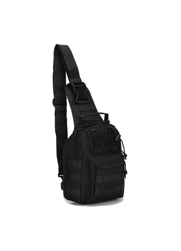 Тактична сумка B14 через плече військова сумка слінг чорна No Brand (326487525)