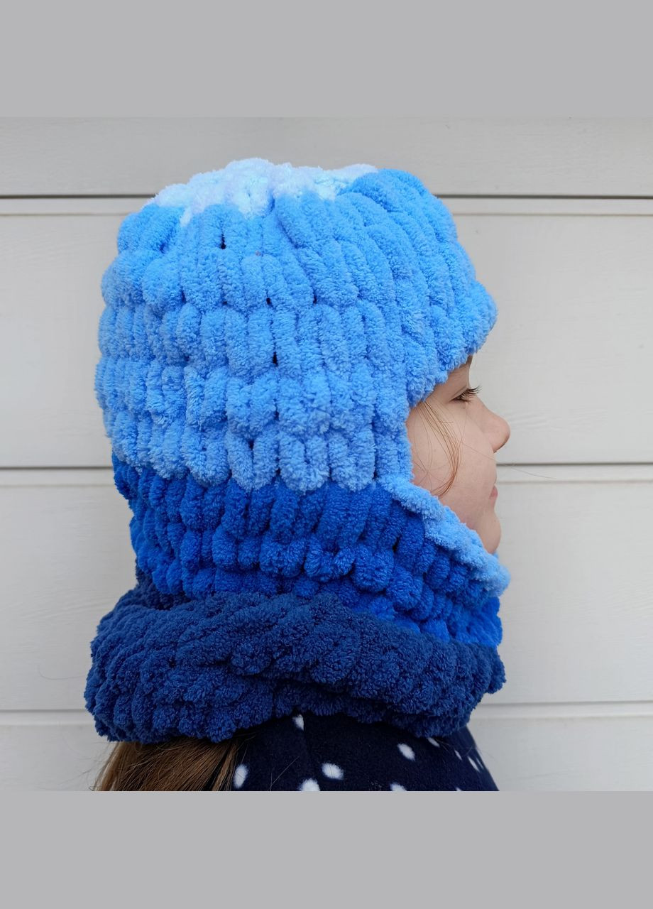 Шапка-балаклава синя 2 Льва (354830354)