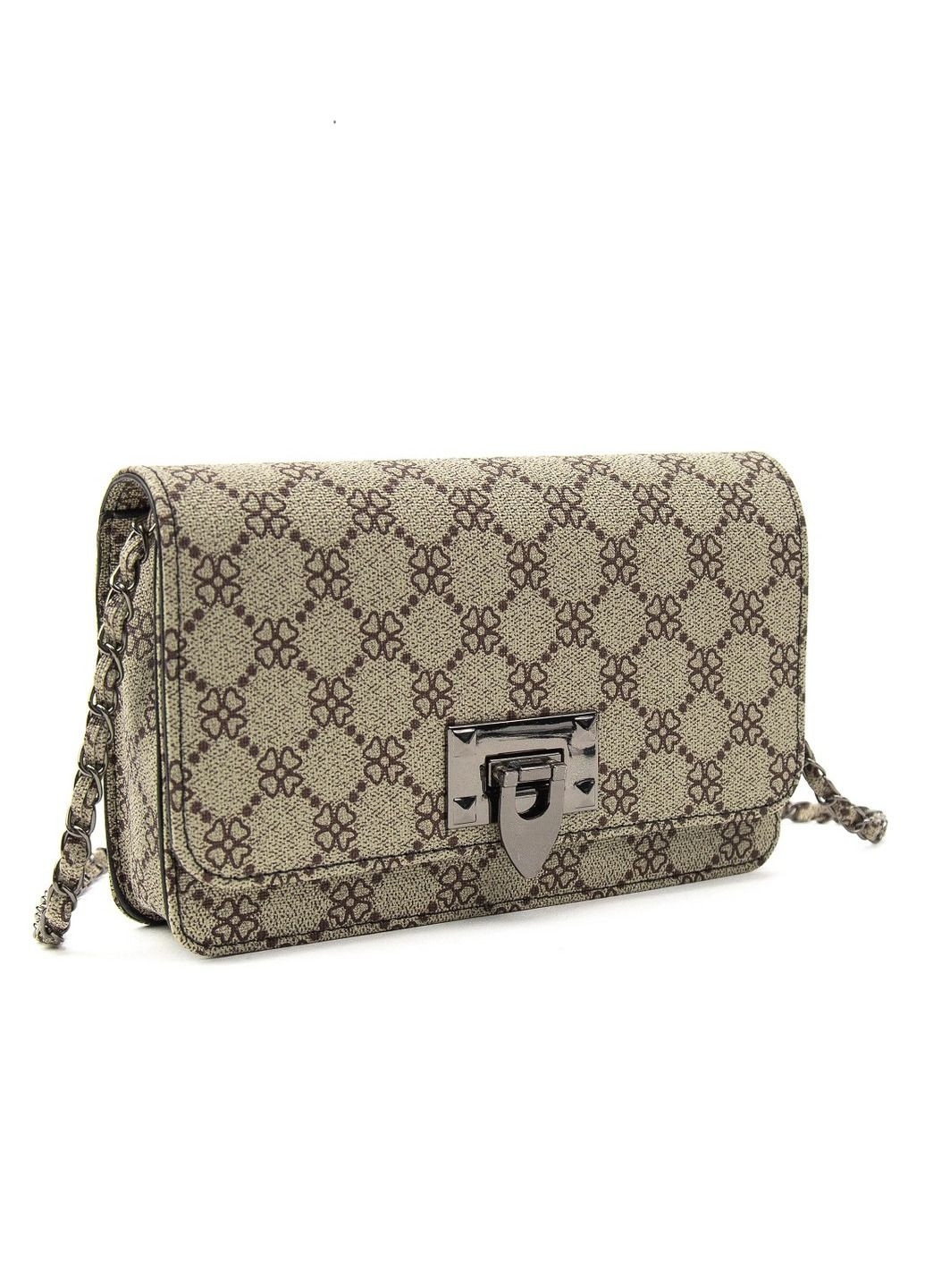 Женская сумка каркасная кроссбоди через плечо из экокожи на цепочке RoyalBag P2-14502 (331879771)