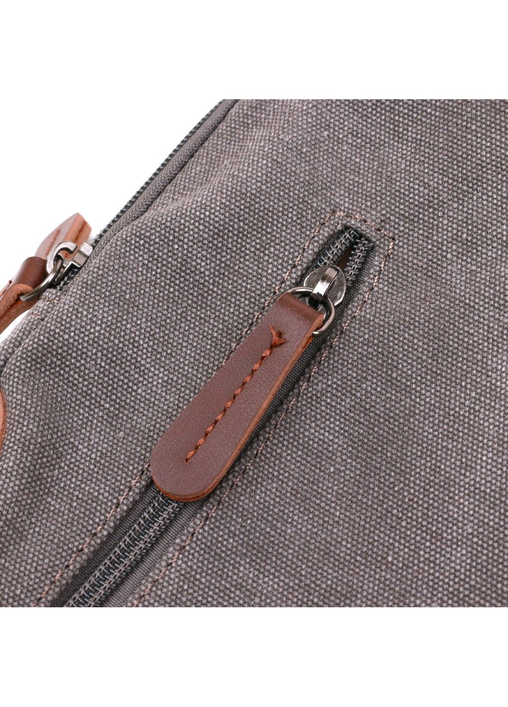 Зручна чоловіча сумка через плече. 20388 Сірий Vintage (292849725)