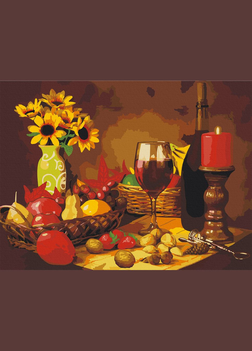 Картина по номерам. "Фруктовый ужин" 40х50 см 12139-AC Art Craft (300175345)