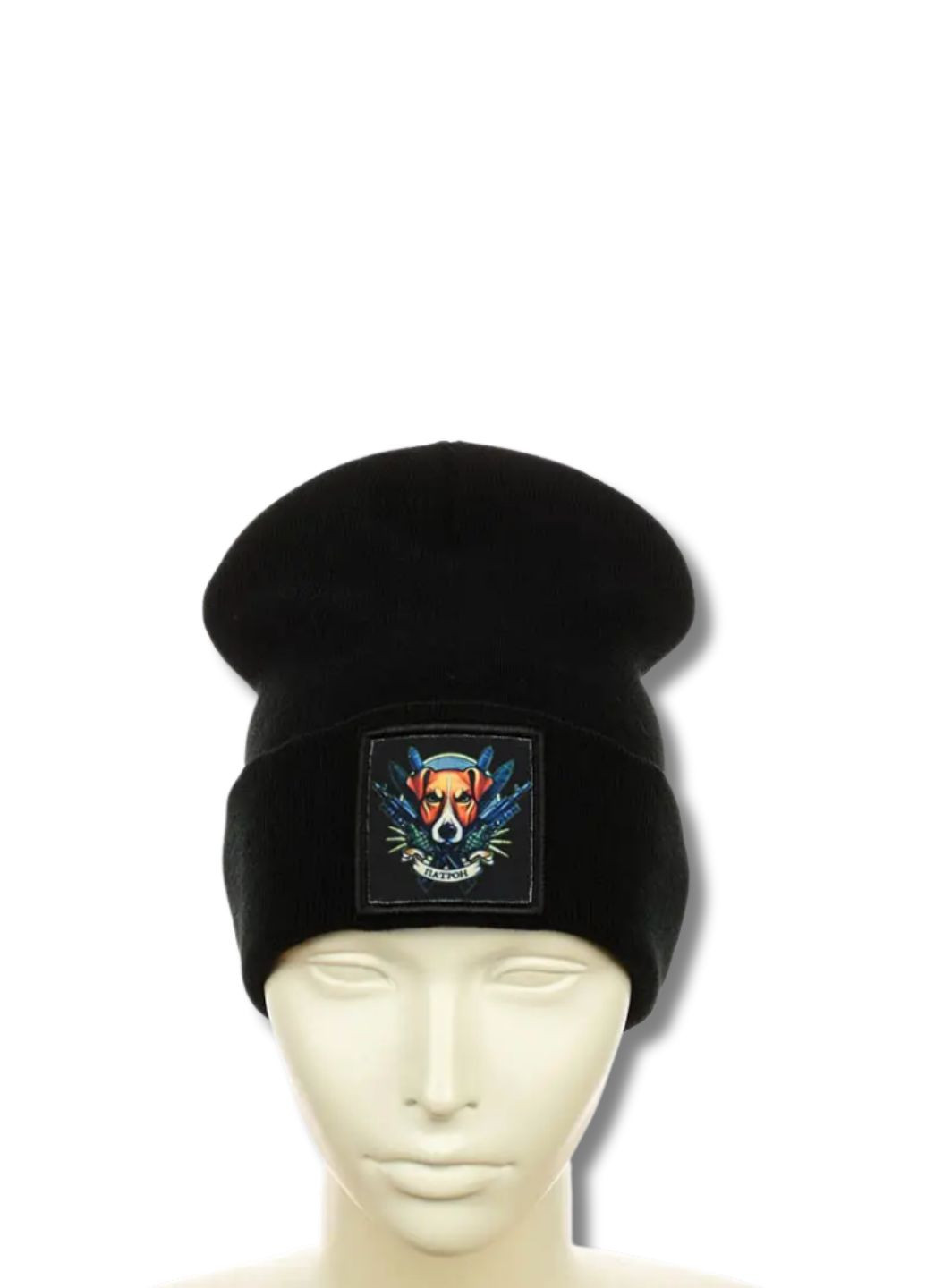 Дитяча демісезонна шапка біні Пес Патрон No Brand Дитяча шапка біні з вишивкою (347147019)