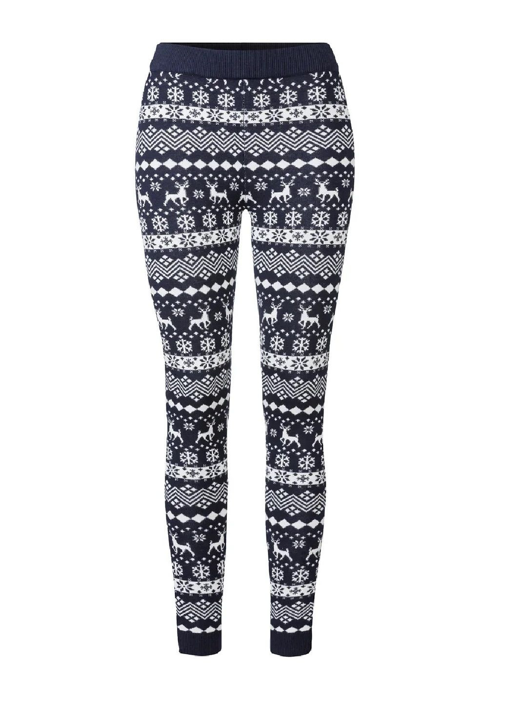 Темно-синие зимние леггинсы Esmara