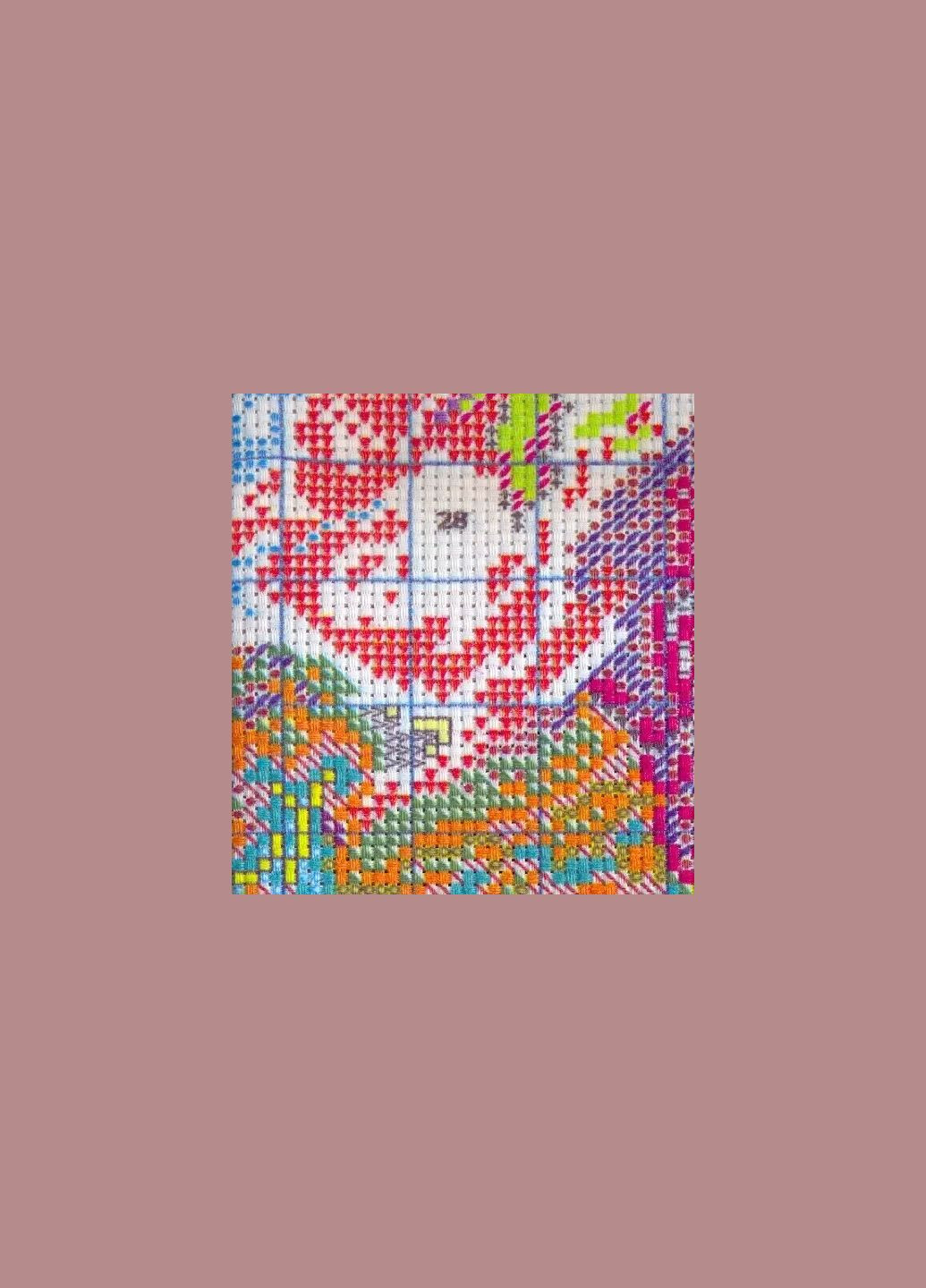 Набір для вишивання за нанесеною на канву схемою "Beautiful river and s".AIDA 14CT printed, 52*41 см Joy Sunday (313614459)