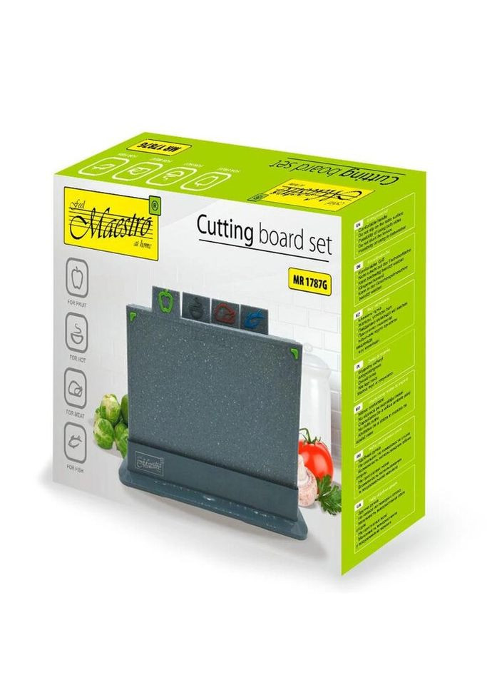 Набір обробних дощок 5 предметів MR-1787-G Maestro (324443247)