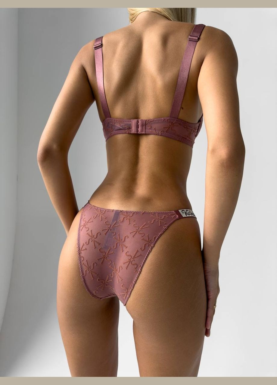 Пудровый комплект нижнего белья Domino