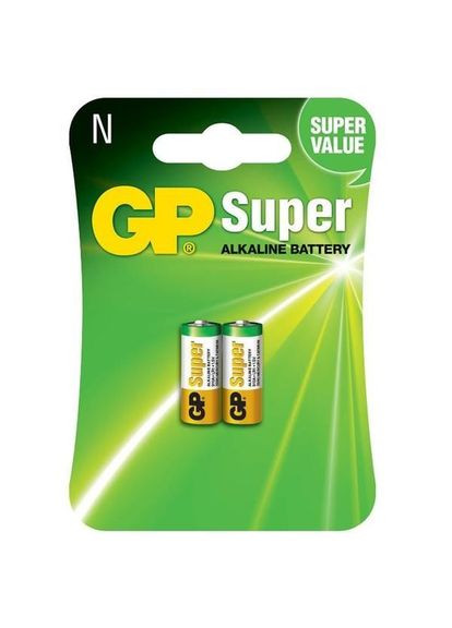 Батарейка Super alkaline LR1 (2 штуки) GP (335392861)