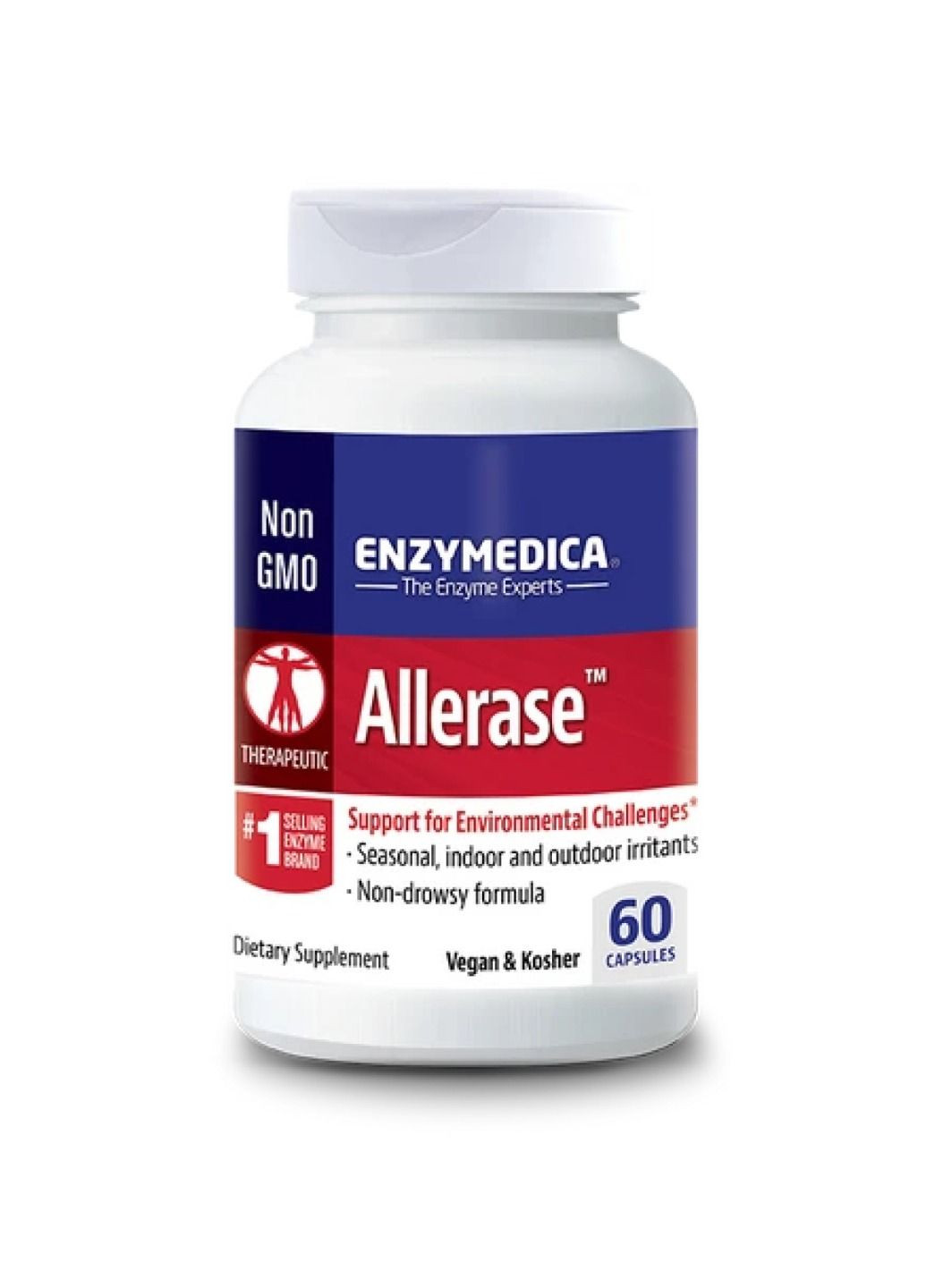 Добавка Allerase - 60 caps Enzymedica (280899271)