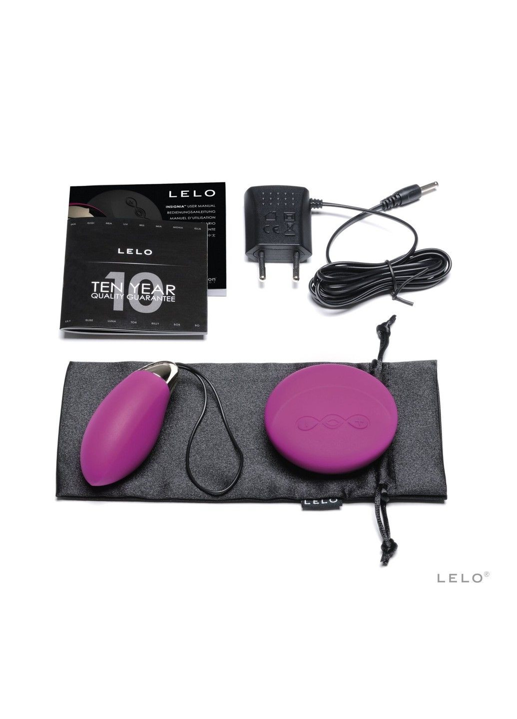 Виброяйцо Lyla 2 Deep Rose, водонепроницаемое, пульт ДУ с вибрацией, технология SenseMotion Lelo (315497680)