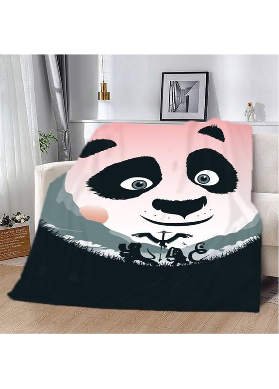 Плед 3D Панда Кунг Фу №1 13011 135х160 см FlexDress (368761636)